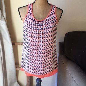 5 for $25: Daniel Rainn Orange Blouse